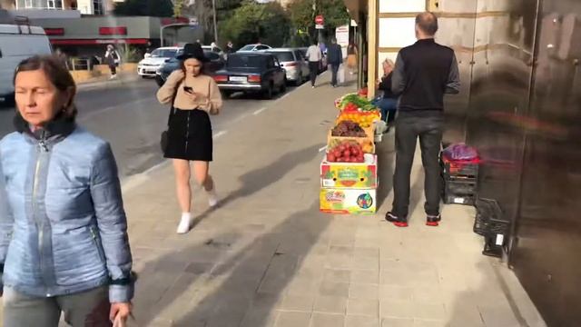 Микрорайон Светлана Сочи. Дорога на ул. Тургенева 4а.
