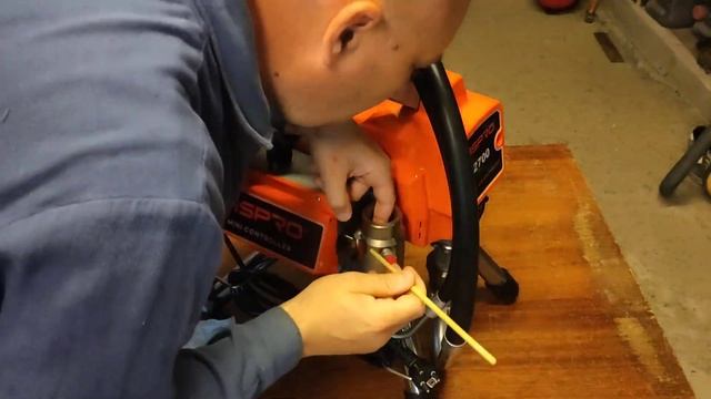 Распаковка и подготовка безвоздушного аппарата Aspro 2700 к работе. Первый запуск Aspro.#малярка