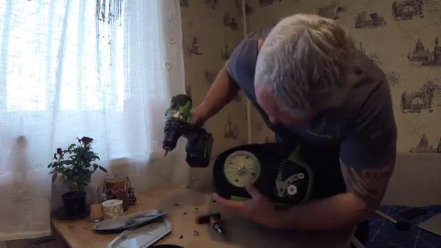 Замена шнека на снегоуборщике (снеголопате) аккумуляторном Greenworks GD40SS, 40V