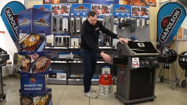 Бюджетный газовый гриль Napoleon Rogue 425 SB. Честный обзор гриля