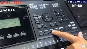 KURZWEIL KP80 - Trùm Keyboard Học Sinh!!!