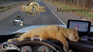 Воскресный стрим в Euro Truck Simulator 2 Мультиплеер.