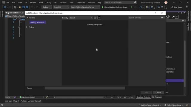 .NET 6 Blazor ? Walking Skeleton / Boilerplate with EF Core 6 Code-First Migrations & SQL Server смотреть онлайн