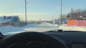 Поездка из г. Реж в сторону Невьянска. Познакомился с Пирожком - Завтрак )))