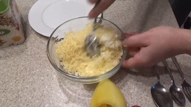 ПЕРЧИК ФАРШИРОВАННЫЙ ТВОРОГОМ И СЫРОМ! Холодная закуска.