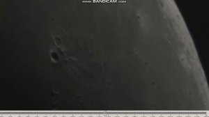 Луна в  250 мм телескоп . Шикарная атмосфера