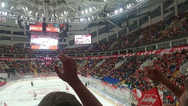 А первым будет Спартак. ХК Спартак Москва - ХК Куньлунь Ред Стар Пекин 02.09.2023