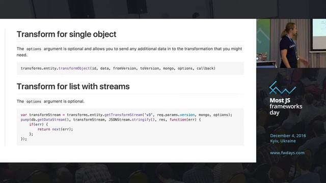 Андрей Шумада "Data migration in node.js rest api and mongo db "