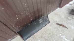 Отвал мотоблока,доработка.