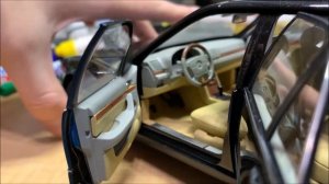 Diecast 1:18 模型車 Norev Mercedes Benz S Class/S320 W140 Unboxing