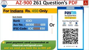 AZ-900 Exam Questions 2023  | Latest AZ-900 DUMPS  PDF - 427 Q&A | Best Practice Question for AZ900