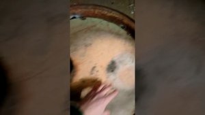 печь для бани из диска от трактора