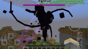 Craker's Wither Storm 0.2 Beta Иссушающая буря как на ПК, только в бете в Minecraft Pe