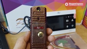 Видеодомофон FOX FX-VD5S-KIT: комплект с сенсорными кнопками (обзор)