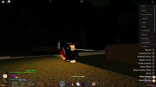 [Project Slayer] Все дыхания в первом мире + новые коды