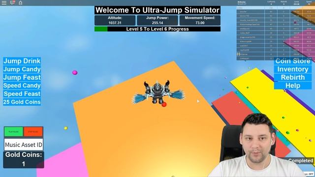 ROBLOX ULTRA JUMPING SIMULATOR смотреть онлайн