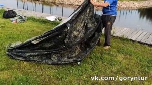 Баня палатка Морж Макс Переделки / Morzh Max sauna tent modifications DIY