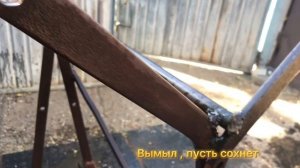 Козел для распиловки дров (купил на металломе)