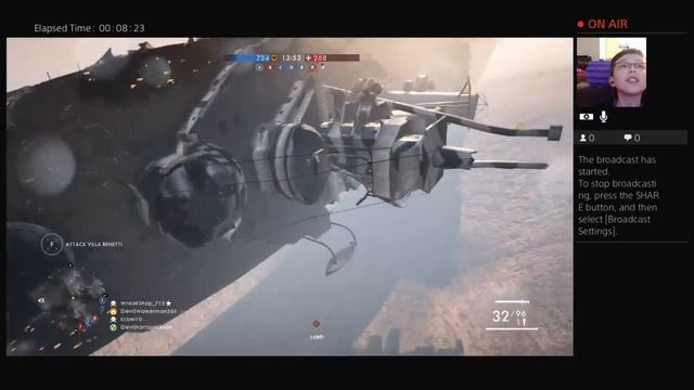 Walkerman555's Live PS4 Broadcast of BF1 смотреть онлайн