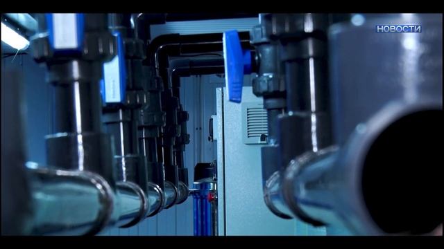 В п. Юсьтыдор устанавливается водоочистная станция. смотреть онлайн