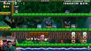Видео от PangaeaPanga ▶ This PIXEL-PERFECT Trick Might Be IMPOSSIBLE — Clearing 69420 EXPERT Levels