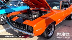 Amazing Classic Car Show Colleyville, TX City Hall - American Muscle Cars, Hot R