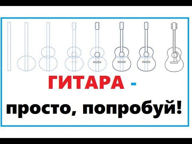 С ЧЕГО НАЧАТЬ? ПЕРВЫЙ УРОК НА ГИТАРЕ / Гитара с ноля / ПЕРЕБОРЫ НА ГИТАРЕ / легкий способ на гитаре