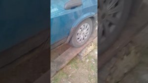 Замена глушителя 2109 без ямы.часть1