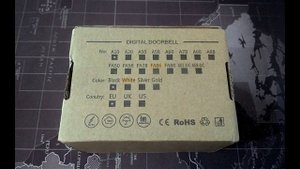 Беспроводной дверной звонок Cacazi FA86, с кнопкой без батарейки | #Обзор