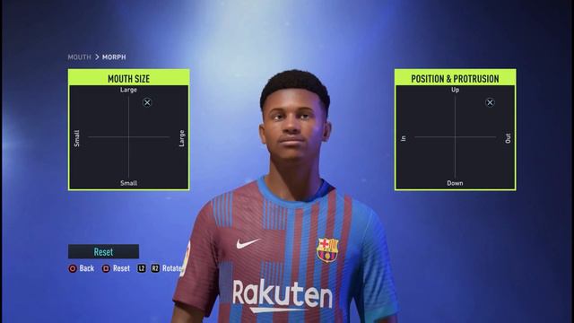 FIFA 22 Ansu Fati Pro Clubs Creation смотреть онлайн