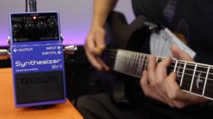 Boss SY-1 Guitar Synthesizer...Huge Synth Sounds, Compact Pedal! - Review & Demo