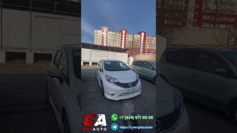 Привезли отличный автомобиль Nissan Note. Заказать авто  #nissan