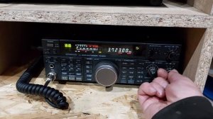 Quick noise comparison between two HF transceivers with no antenna connected.