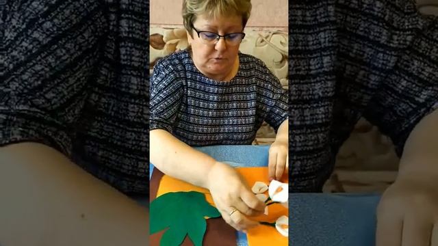 «Цветы из ватных дисков». Мастер-класс "СДК "Покровский" смотреть онлайн