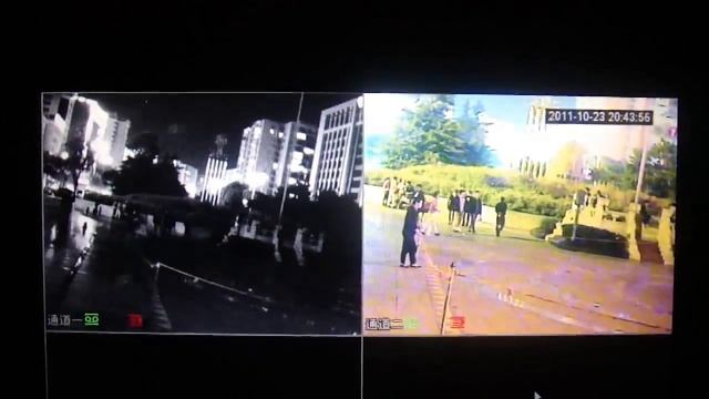 Цветное наблюдение ночью. Часть 1. Демонстрация работы. смотреть онлайн