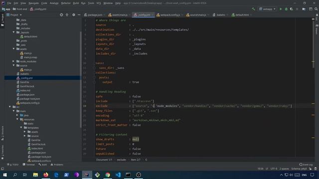 Spring Boot and Webpack смотреть онлайн