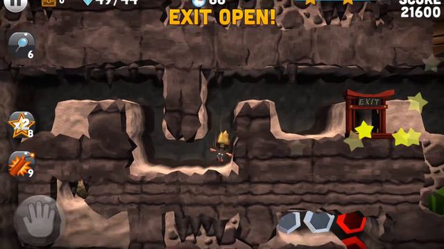 Boulder Dash 30th Anniversary Game (Intro Caves world) (Android & iOS) смотреть онлайн