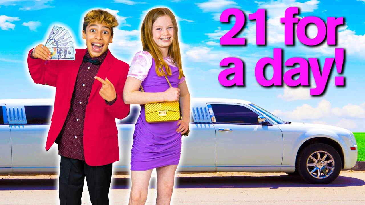 KIDS TURN 21 YEARS OLD (bad idea!) ft/ Royalty Family смотреть онлайн