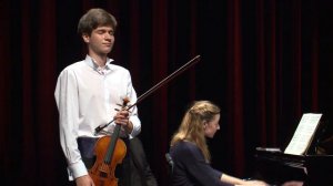 JULIAN WALDER / Menuhin Competition 2018, Senior first rounds - day 1