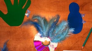 Павлин. Поделки своими руками. Поделки для детей