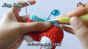 #429 |  Amigurumi Unicorn Doll (2/5) | How To Crochet Christmas Amigurumi | @AmiSaigon