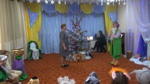 Новогодний утренник в старшей дошкольной разновозрастной группе, 28.12.2021 год