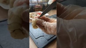 Тофу с морепродуктами по китайски.
