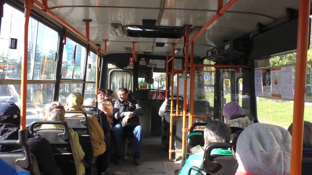 Автобус "Гармошка" - Икарус 283 с "воющим" задним мостом