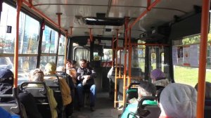 Автобус "Гармошка" - Икарус 283 с "воющим" задним мостом