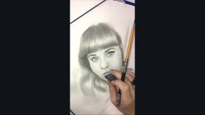 Рисую портрет учителя