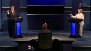 В Лас-Вегасе состоялись заключительные теледебаты ...ы США между Дональдом Трампом и Хиллари Клинтон