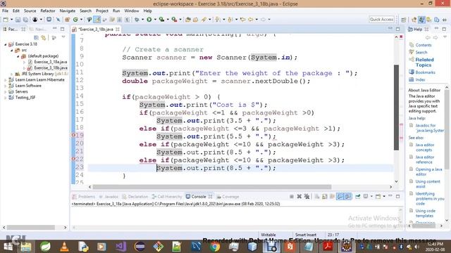 Introduction To Java Programming   Exercise 3 18b