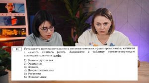 Химик решает ЕГЭ по Биологии | Ксения Напольская и Екатерина Строганова