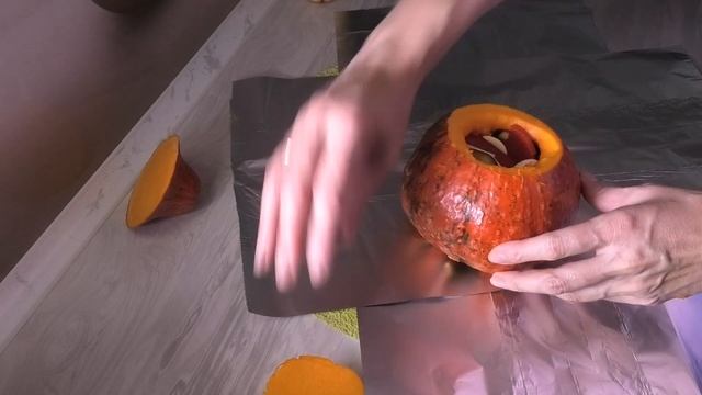 Фаршированная тыква-самое осеннее блюдо